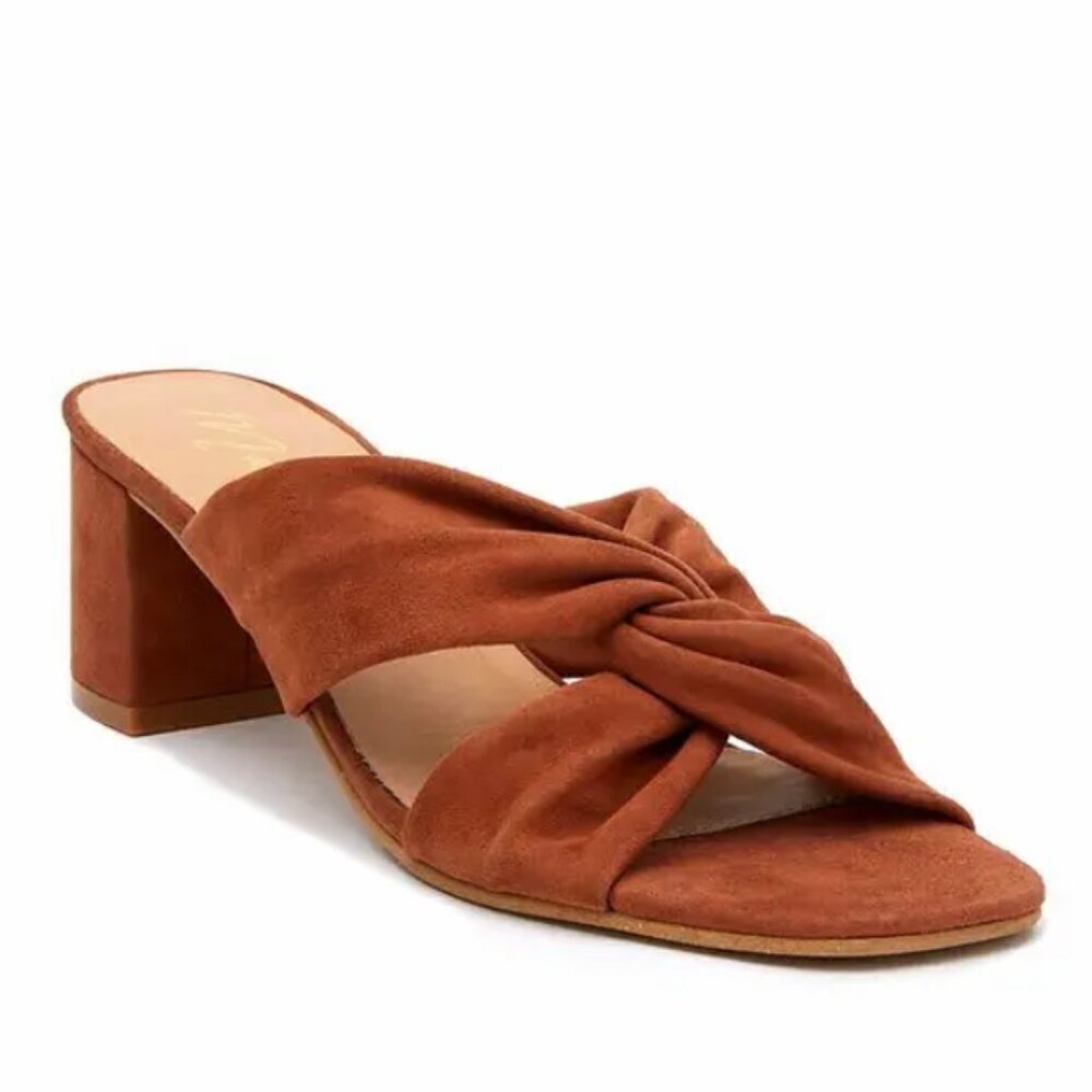 Matisse SZ 11 Brown slide heeled sandal Comfy Timeless Wardrobe Staple Old Money